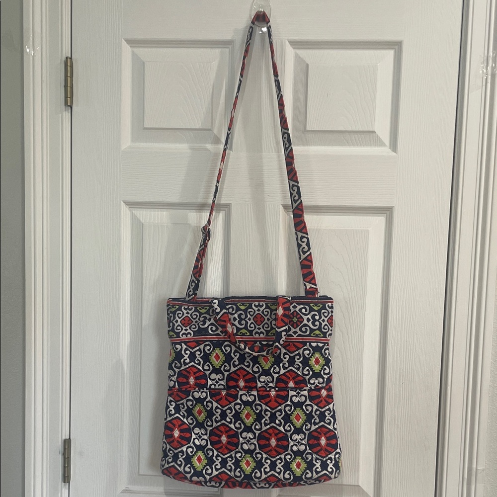 Vera Bradley Sun Valley convertible Crossbody hand Bag shoulder adjustable strap